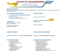 Tablet Screenshot of harvardair.com